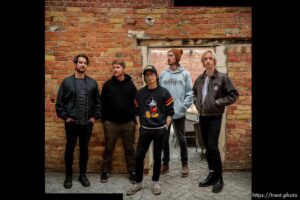 (Trent Nelson  |  The Salt Lake Tribune) Indie rock band Sunsleeper in Salt Lake City on Monday, April 11, 2022.