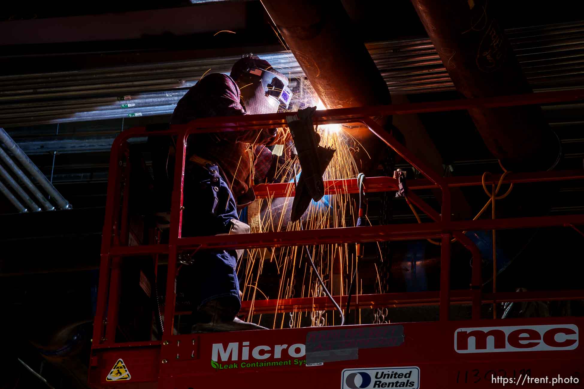 (Trent Nelson  |  The Salt Lake Tribune) Construction along Concourse A East at the Salt Lake City International Airport in Salt Lake City on Tuesday, May 3, 2022.