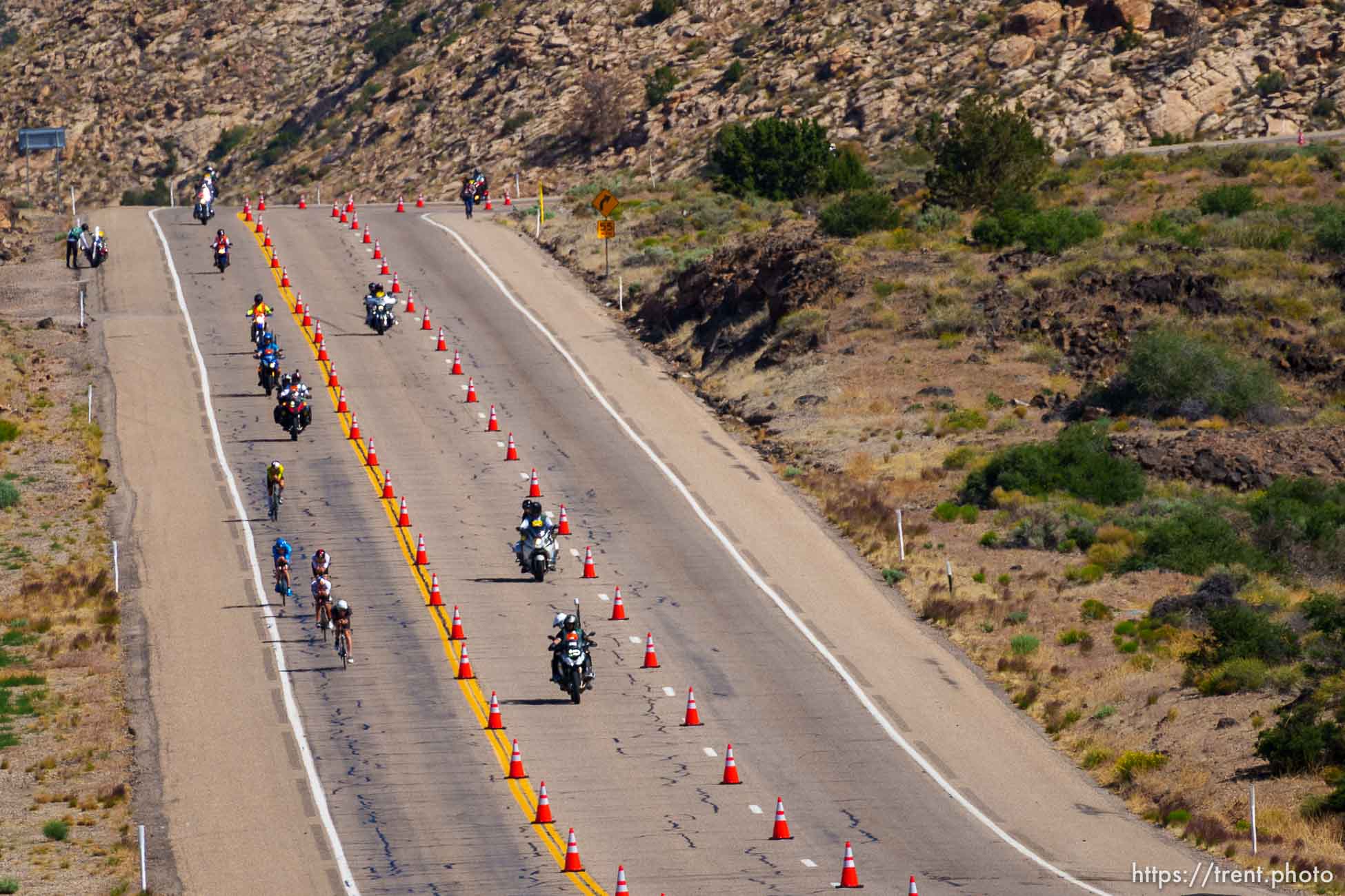 (Trent Nelson  |  The Salt Lake Tribune) during the Ironman World Championship triathlon in St. George on Saturday, May 7, 2022.