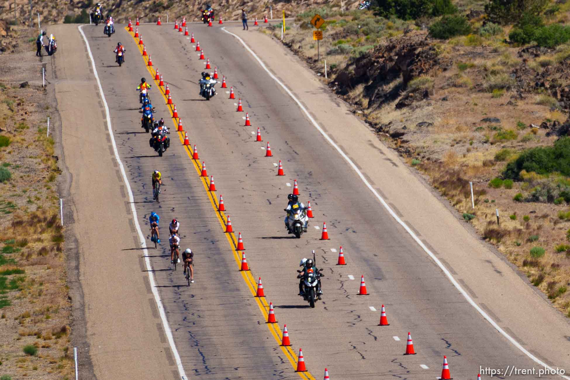 (Trent Nelson  |  The Salt Lake Tribune) during the Ironman World Championship triathlon in St. George on Saturday, May 7, 2022.