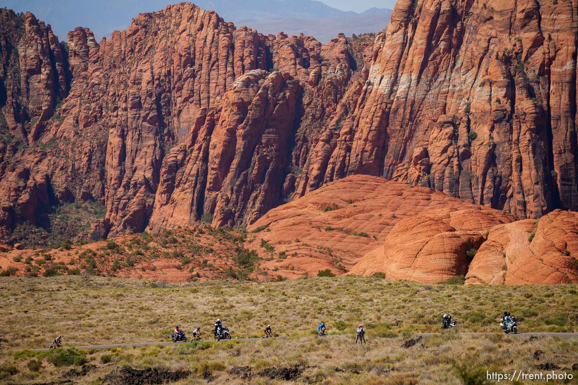 (Trent Nelson  |  The Salt Lake Tribune) during the Ironman World Championship triathlon in St. George on Saturday, May 7, 2022.