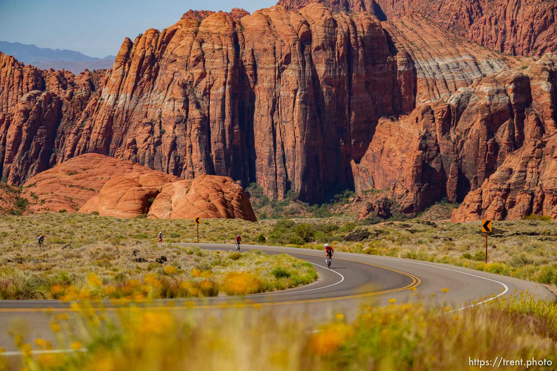 (Trent Nelson  |  The Salt Lake Tribune) during the Ironman World Championship triathlon in St. George on Saturday, May 7, 2022.