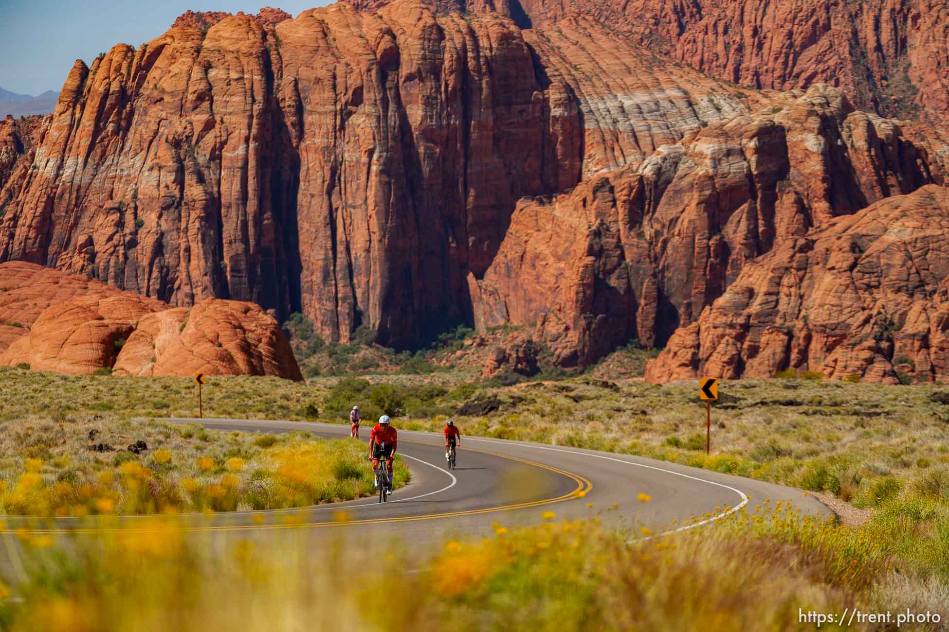 (Trent Nelson  |  The Salt Lake Tribune) during the Ironman World Championship triathlon in St. George on Saturday, May 7, 2022.