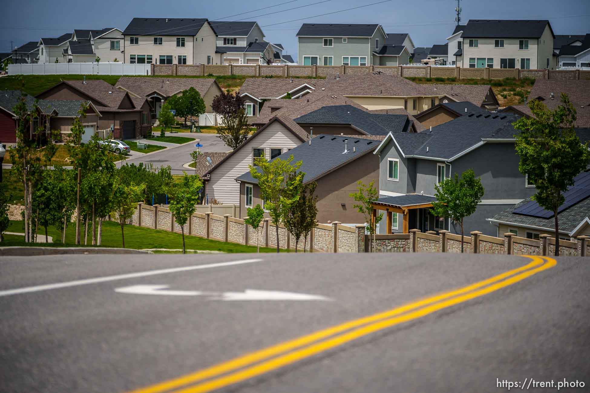 (Trent Nelson  |  The Salt Lake Tribune) The Wood Hollow development in West Valley City on Thursday, May 19, 2022.