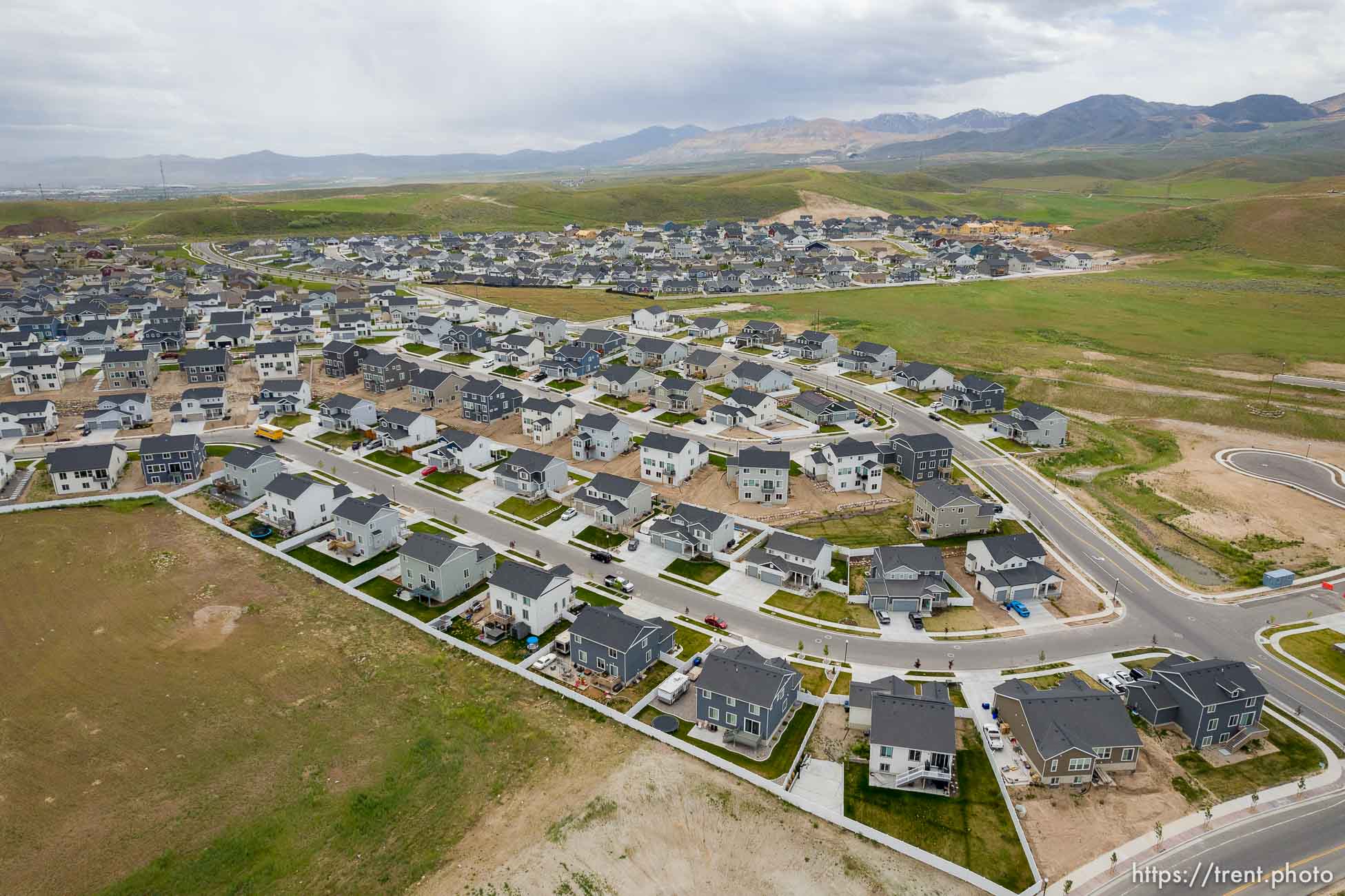 (Trent Nelson  |  The Salt Lake Tribune) The Wood Hollow development in West Valley City on Thursday, May 19, 2022.