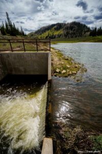 (Trent Nelson  |  The Salt Lake Tribune) Boulger Reservoir on Saturday, June 4, 2022.