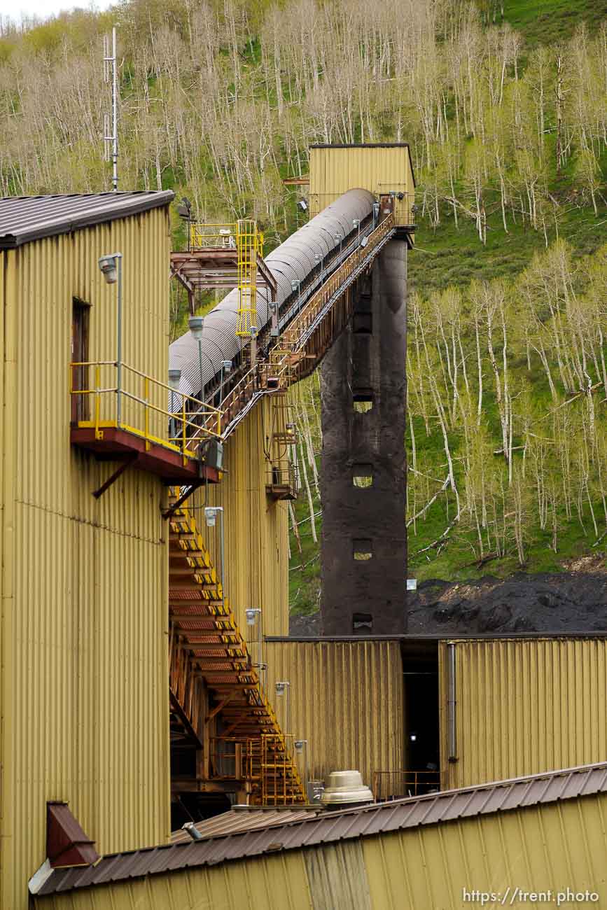 (Trent Nelson  |  The Salt Lake Tribune) The Skyline coal mine on Saturday, June 4, 2022.