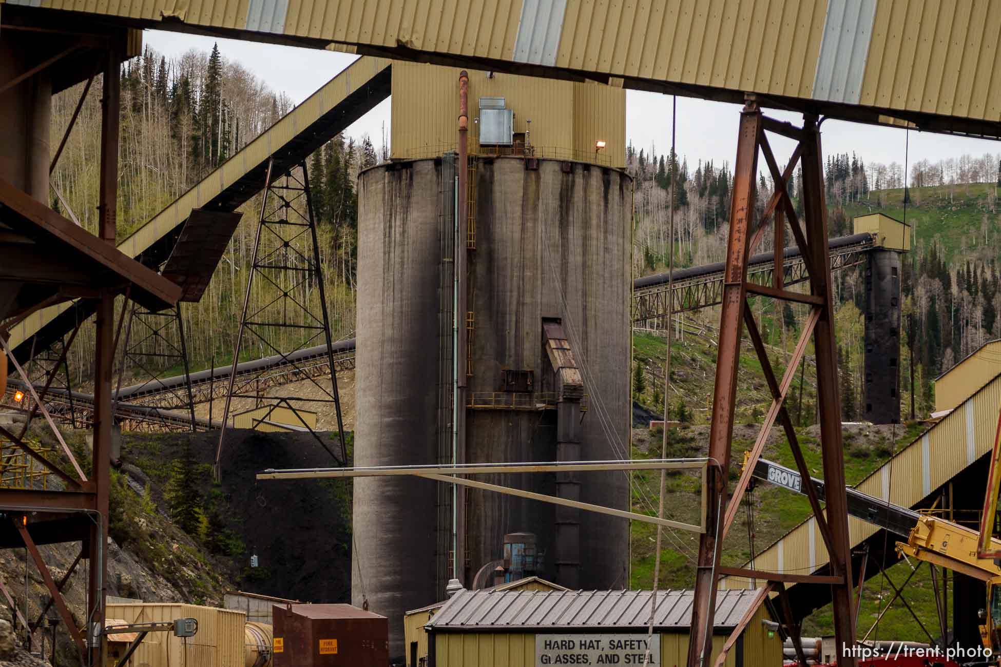 (Trent Nelson  |  The Salt Lake Tribune) The Skyline coal mine on Saturday, June 4, 2022.