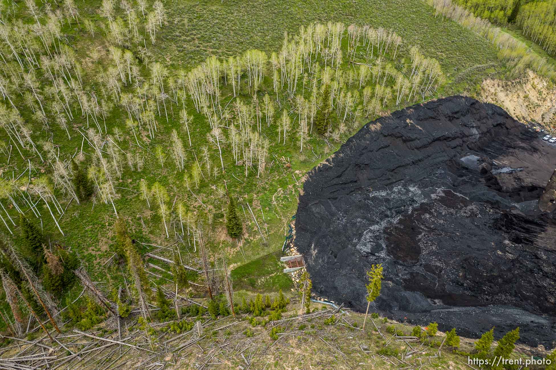 (Trent Nelson  |  The Salt Lake Tribune) The Skyline coal mine on Saturday, June 4, 2022.