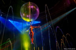 (Trent Nelson  |  The Salt Lake Tribune) Cirque Italia's Water Circus in Salt Lake City on Thursday, June 9, 2022.