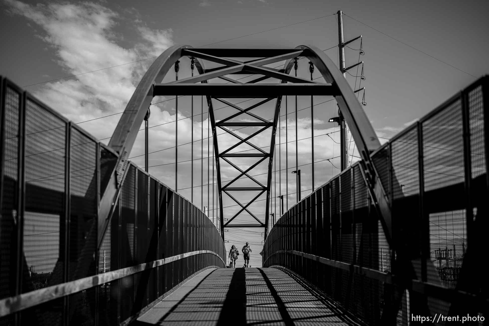 (Trent Nelson  |  The Salt Lake Tribune) Archuleta Bridge in Salt Lake City on Friday, June 17, 2022.