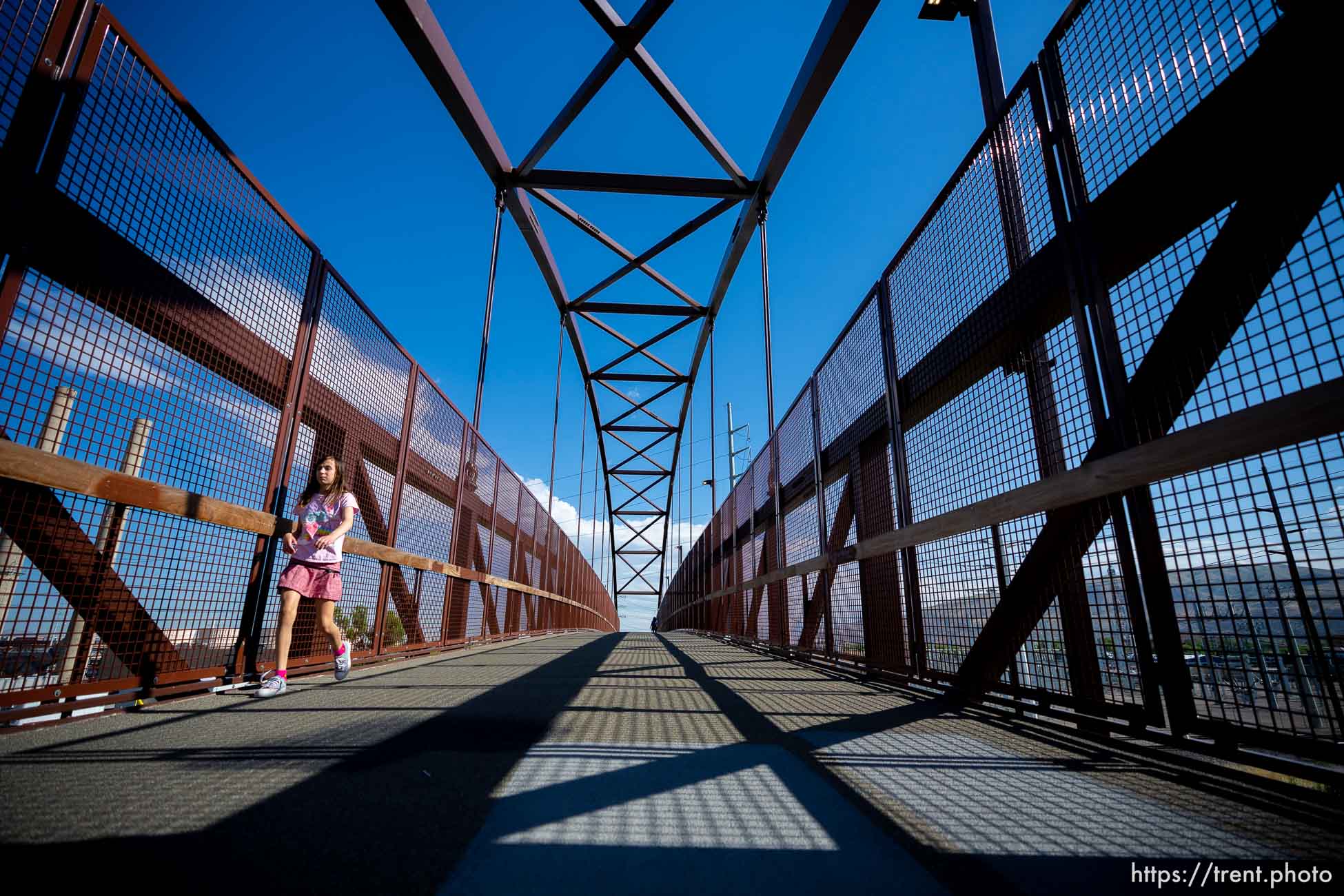 (Trent Nelson  |  The Salt Lake Tribune) Archuleta Bridge in Salt Lake City on Friday, June 17, 2022.