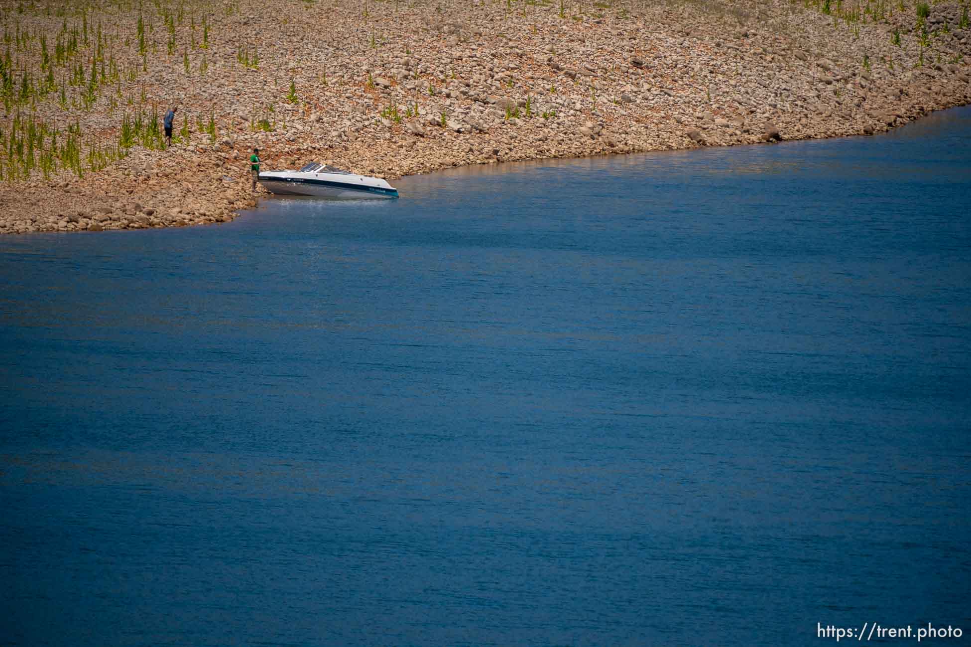 (Trent Nelson  |  The Salt Lake Tribune) East Canyon Reservoir on Thursday, July 7, 2022.