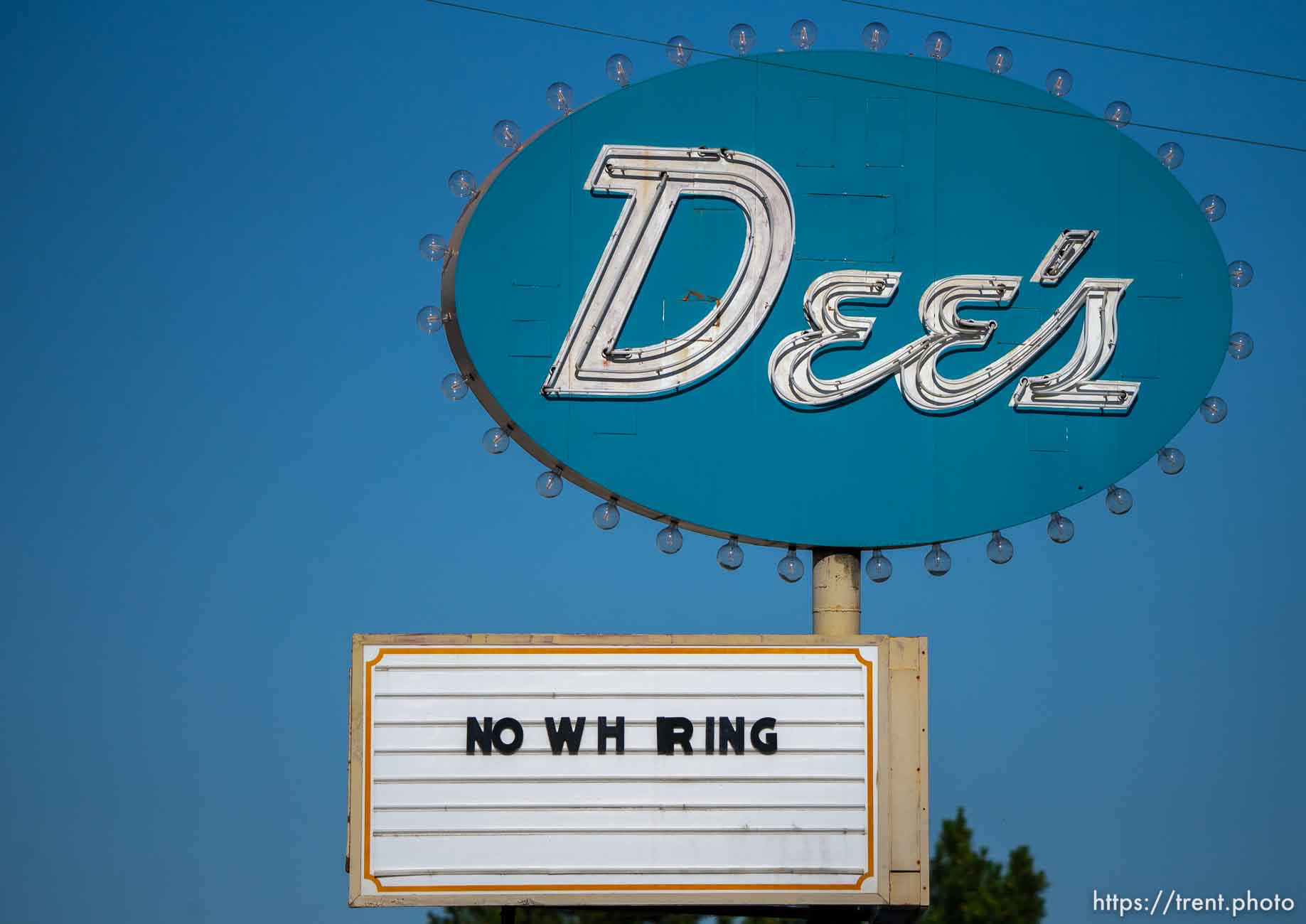 No Wh ring, Dee's sign on Sunday, July 10, 2022.