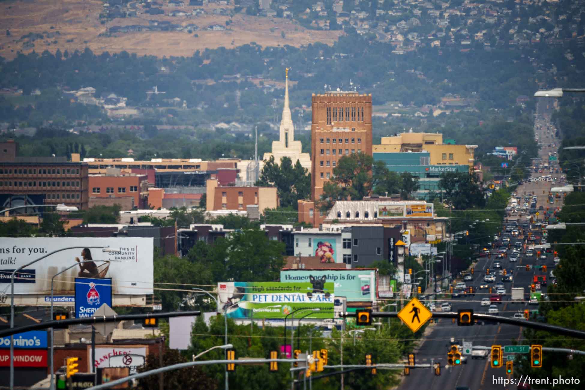 Ogden looking down Washington (89) on Thursday, Aug. 4, 2022.