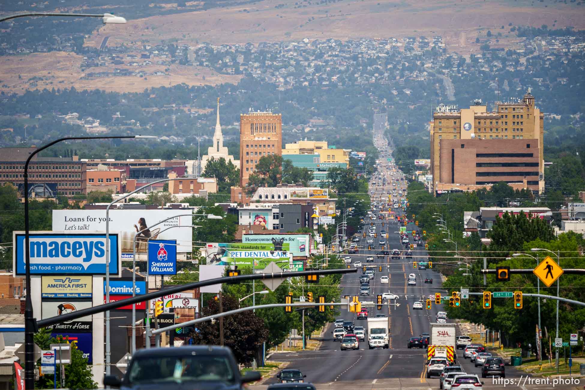 Ogden looking down Washington (89) on Thursday, Aug. 4, 2022.