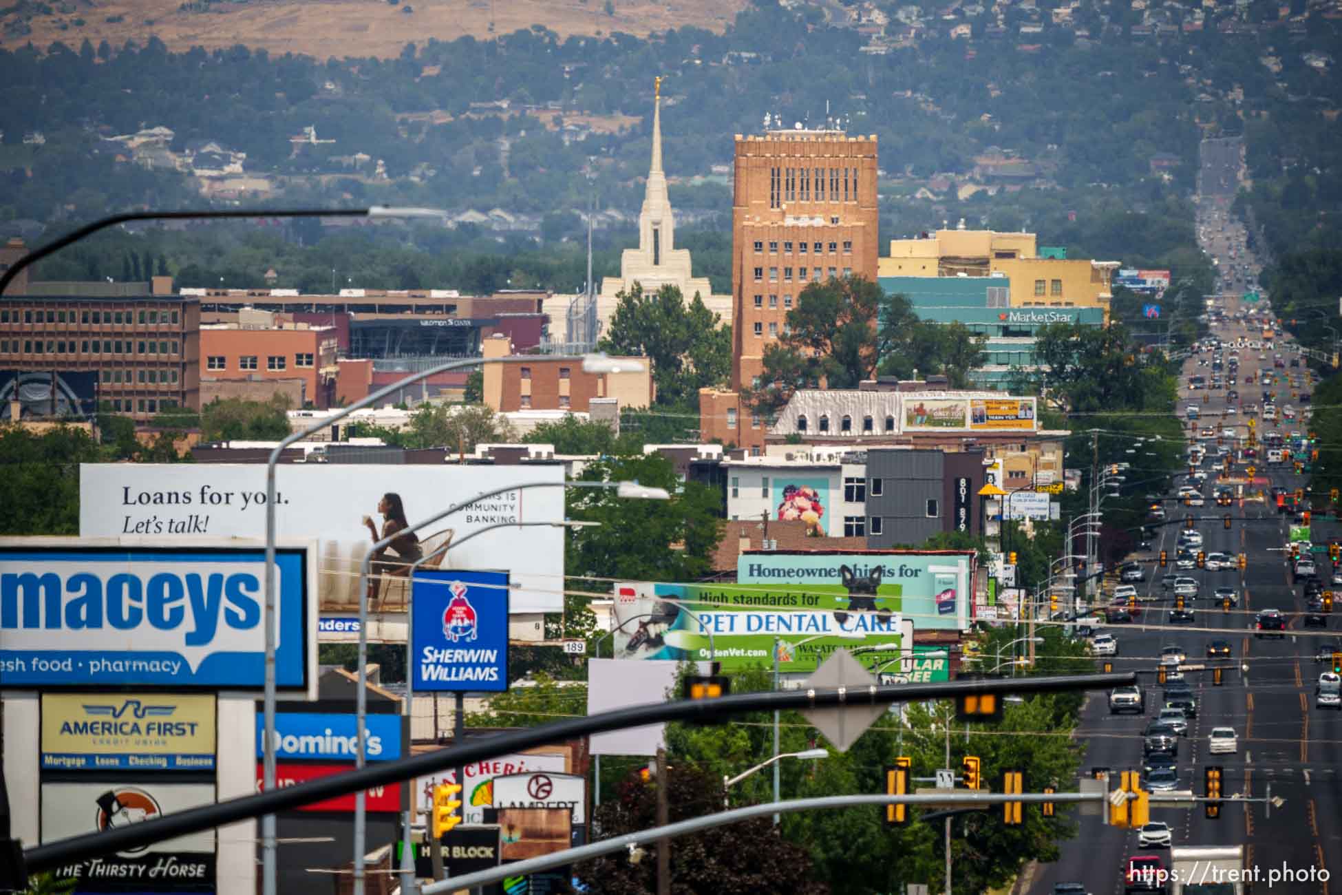 Ogden looking down Washington (89) on Thursday, Aug. 4, 2022.