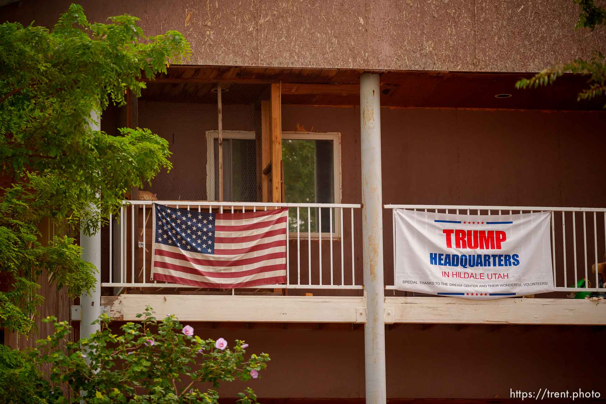 Trump Headquarters, in Hildale on Friday, Aug. 12, 2022.