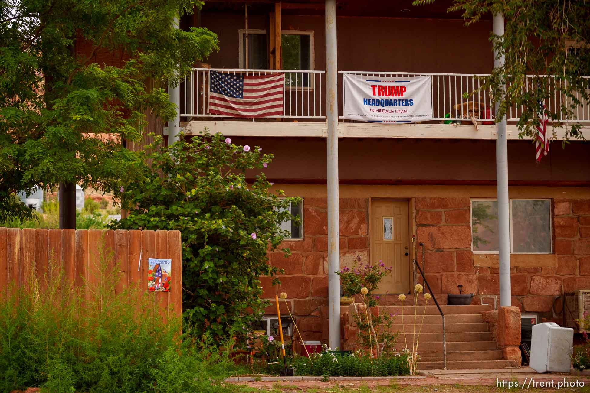 Trump Headquarters, in Hildale on Friday, Aug. 12, 2022.