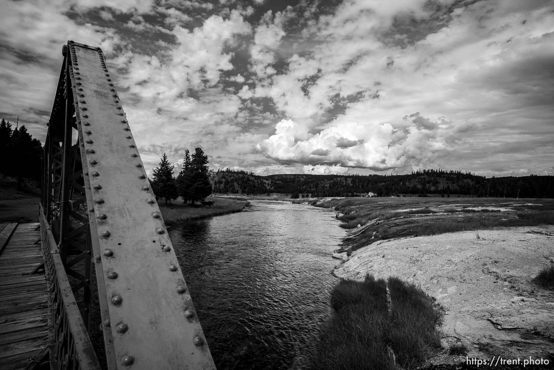 hike to grand prismatic spring, yellowstone national park on Sunday, Aug. 14, 2022.