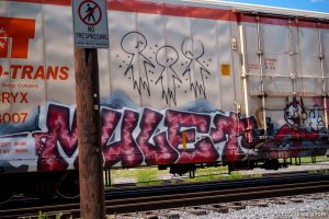 (Trent Nelson  |  The Salt Lake Tribune) The Ogden Railroad Yard on Tuesday, Aug. 23, 2022.