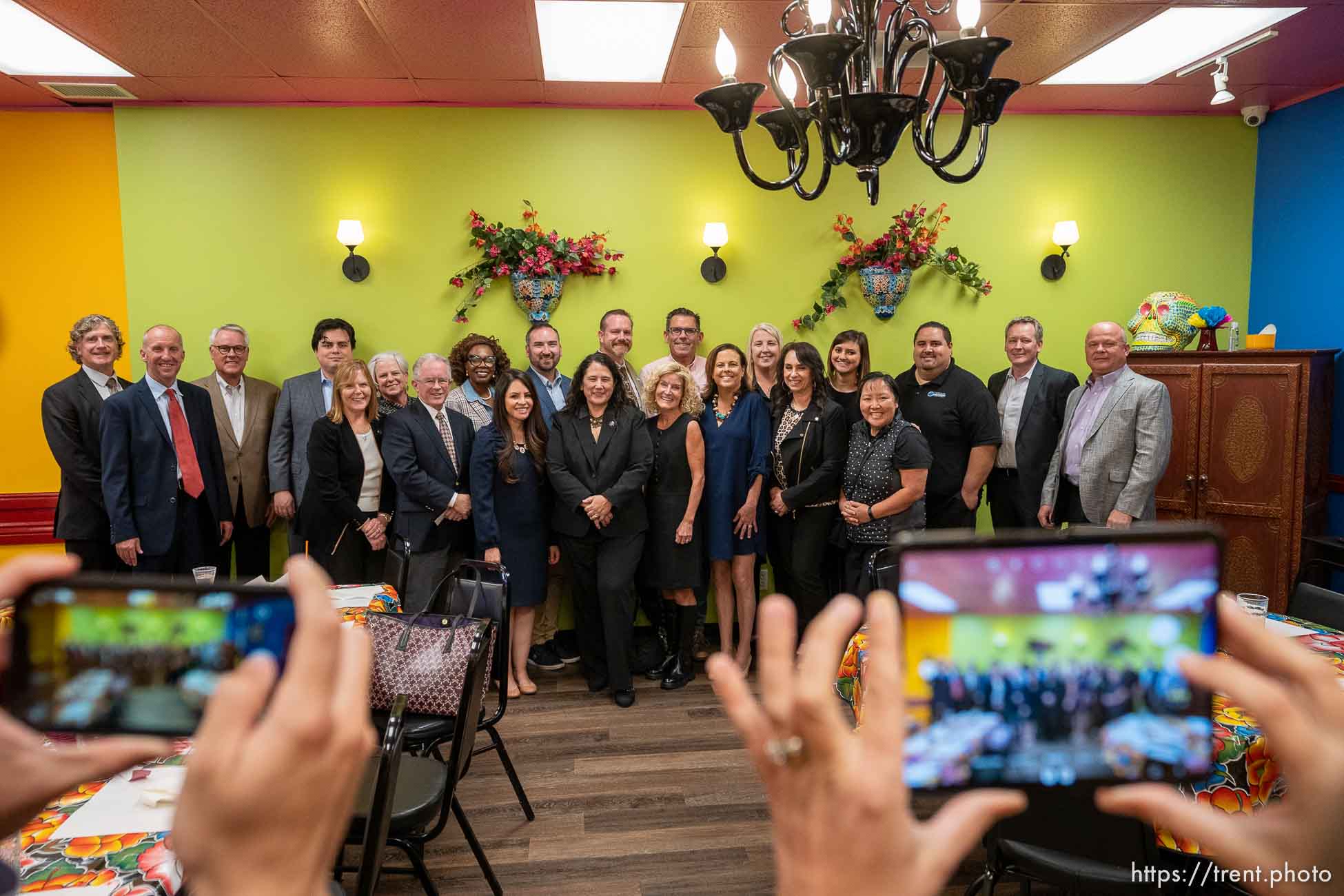 (Trent Nelson  |  The Salt Lake Tribune) Isabella Casillas Guzman, the Small Business Administrator from Joe Biden's Cabinet, hears from local business owners at the Red Tree Room in Salt Lake City on Friday, Sept. 16, 2022.