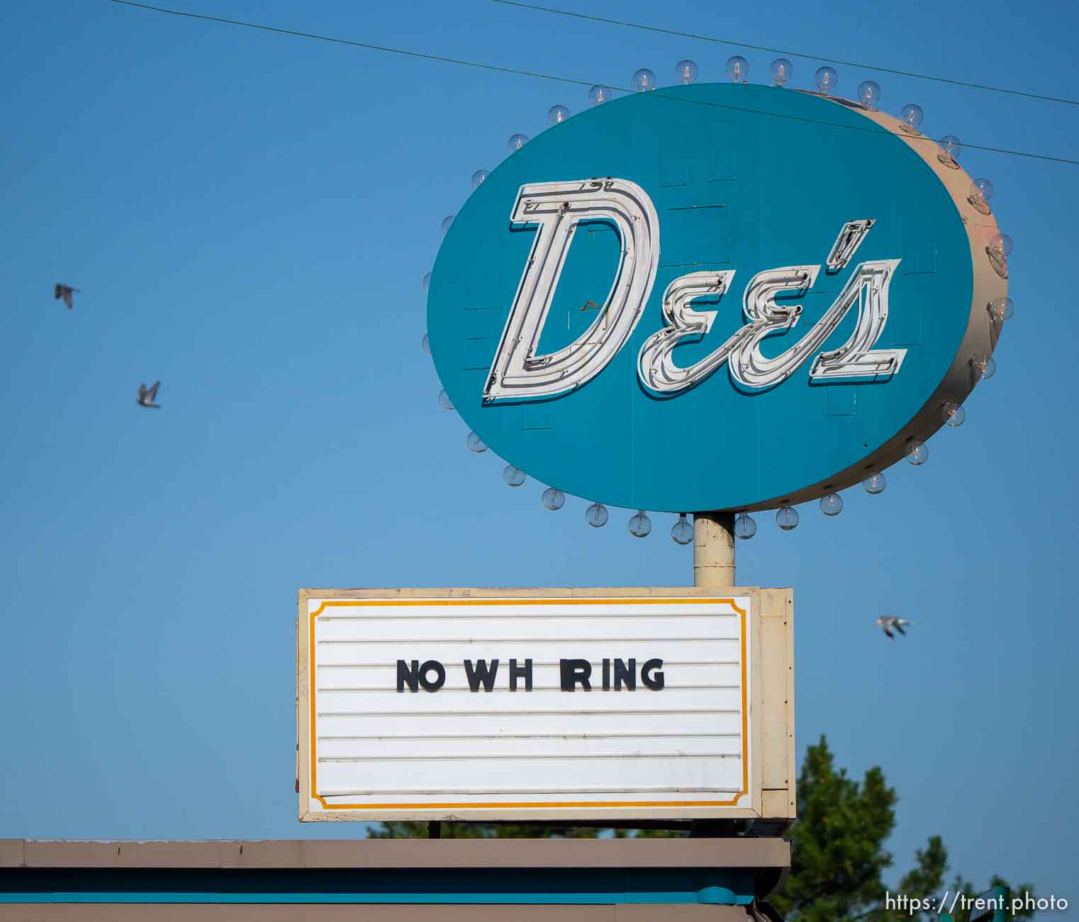 No Wh ring, Dee's sign on Sunday, July 10, 2022.