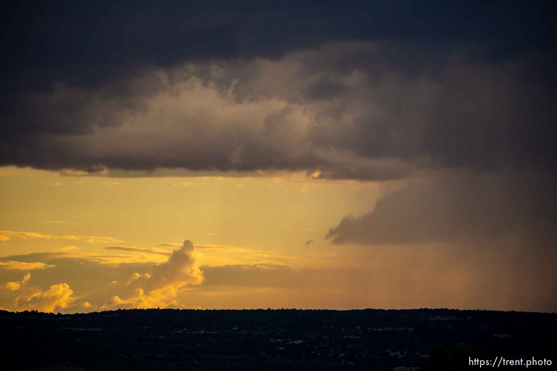 Sunset, Colorado City, on Monday, Sept. 12, 2022.