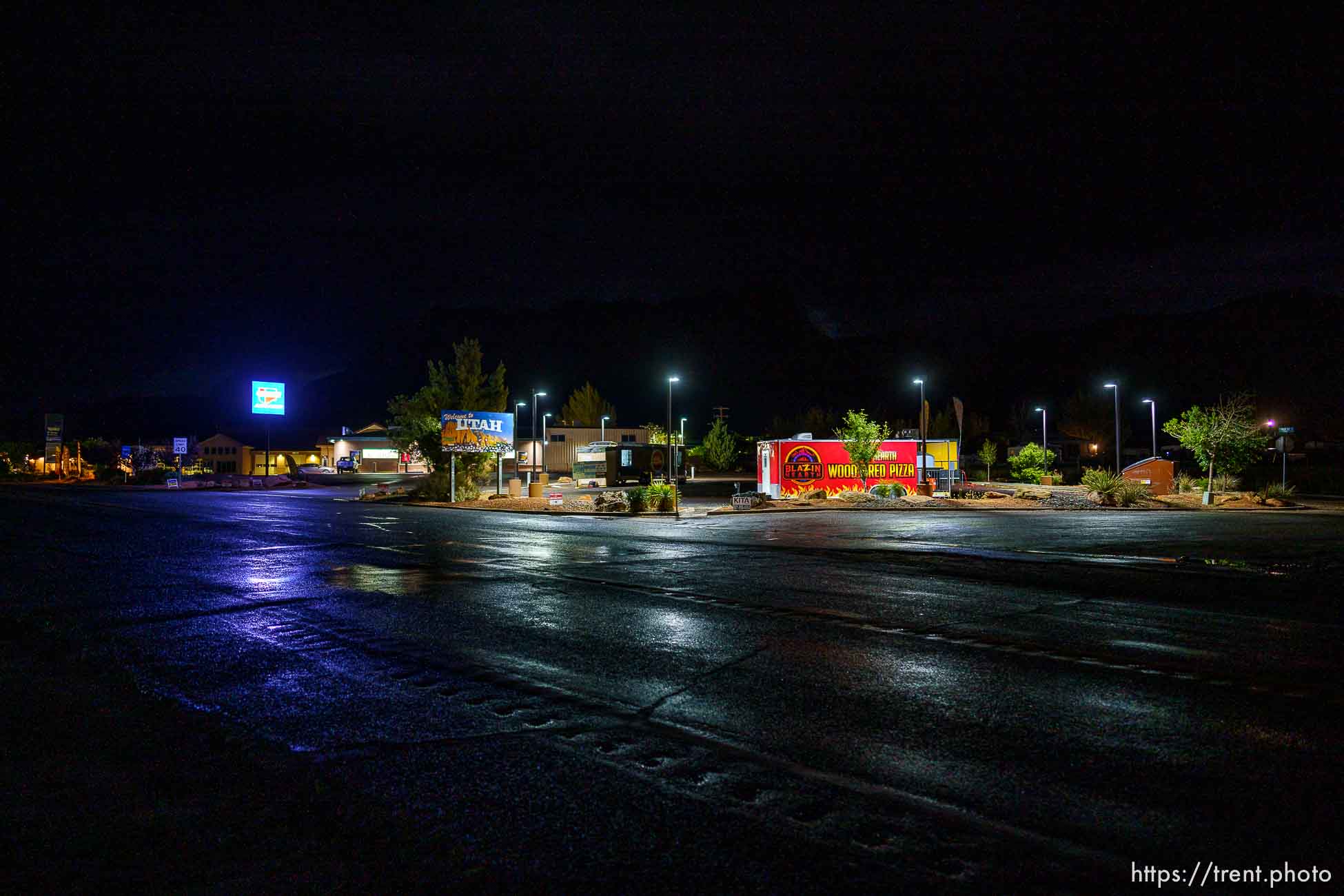 dark early morning, Colorado City, Ariz., on Tuesday, Sept. 13, 2022.