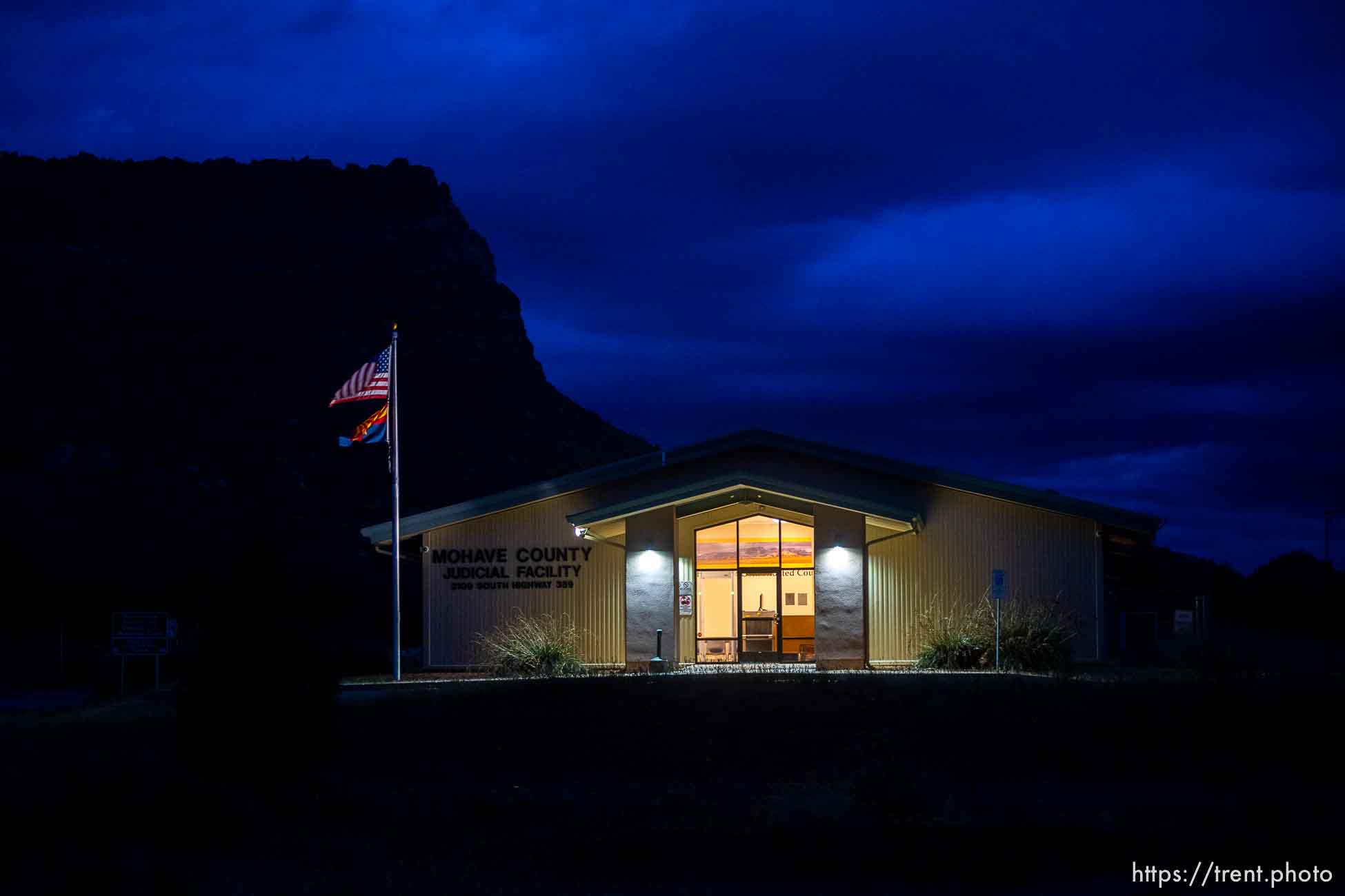 (Trent Nelson  |  The Salt Lake Tribune) North Canyon Justice Court, Colorado City, Ariz., on Tuesday, Sept. 13, 2022.