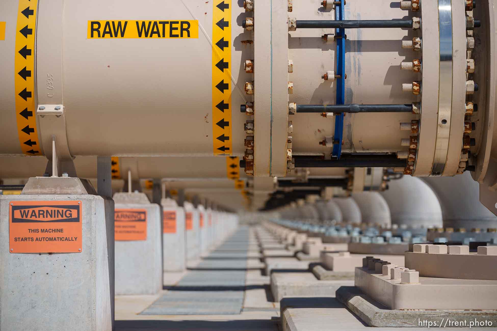 (Trent Nelson  |  The Salt Lake Tribune) Southern Nevada Water Authority's Intake No. 3, a massive pumping station at Lake Mead, Nevada, on Thursday, Sept. 29, 2022.