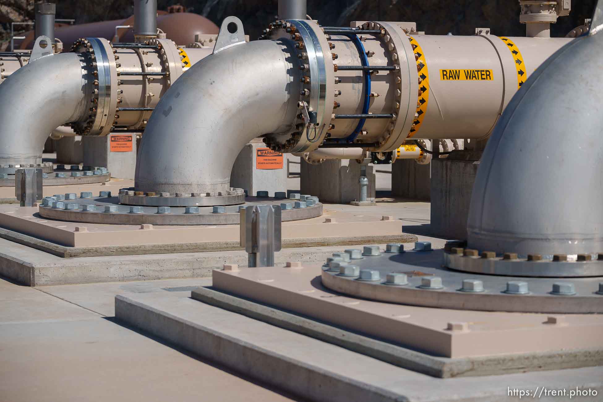 (Trent Nelson  |  The Salt Lake Tribune) Southern Nevada Water Authority's Intake No. 3, a massive pumping station at Lake Mead, Nevada, on Thursday, Sept. 29, 2022.