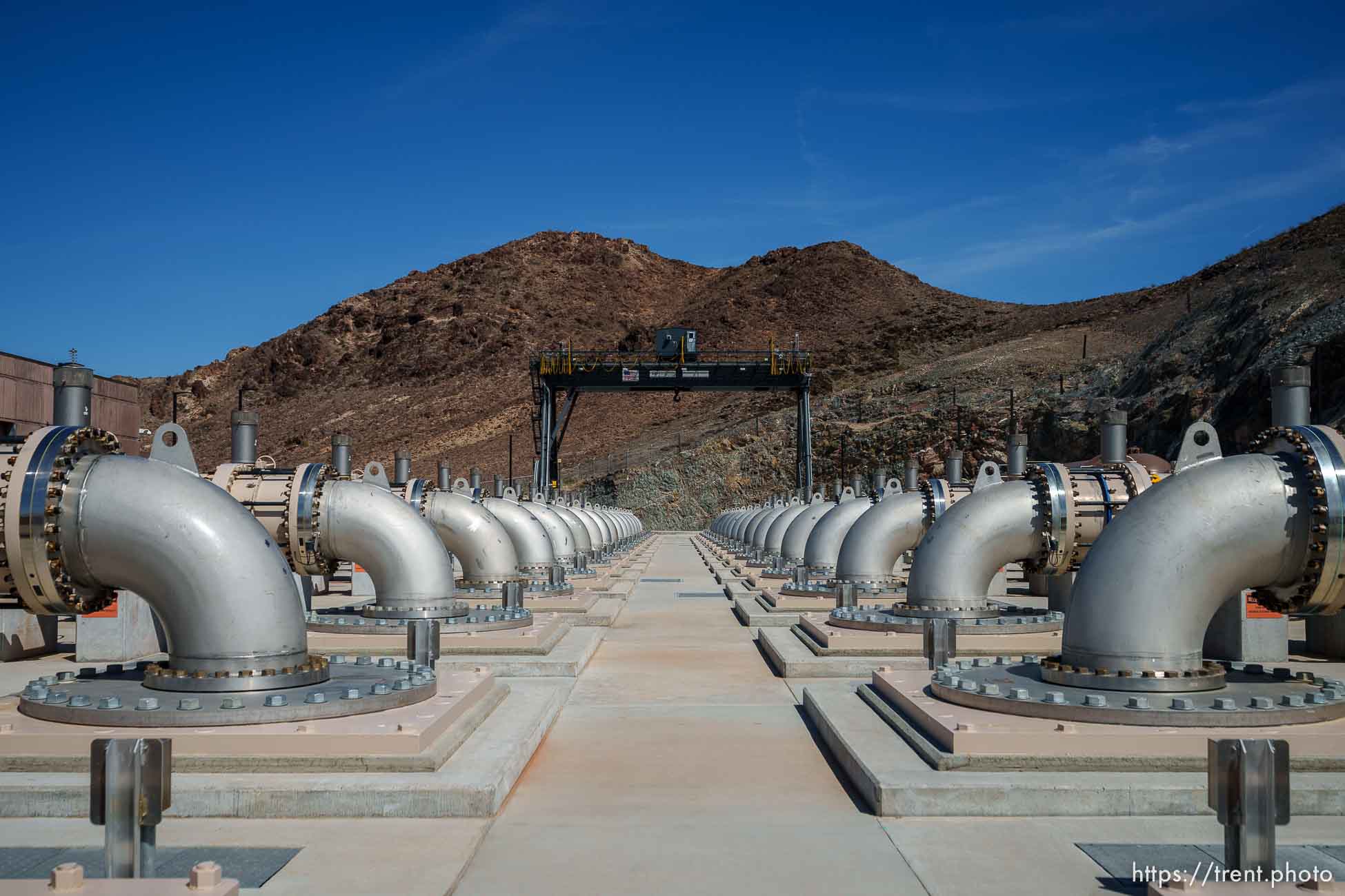 (Trent Nelson  |  The Salt Lake Tribune) Southern Nevada Water Authority's Intake No. 3, a massive pumping station at Lake Mead, Nevada, on Thursday, Sept. 29, 2022.