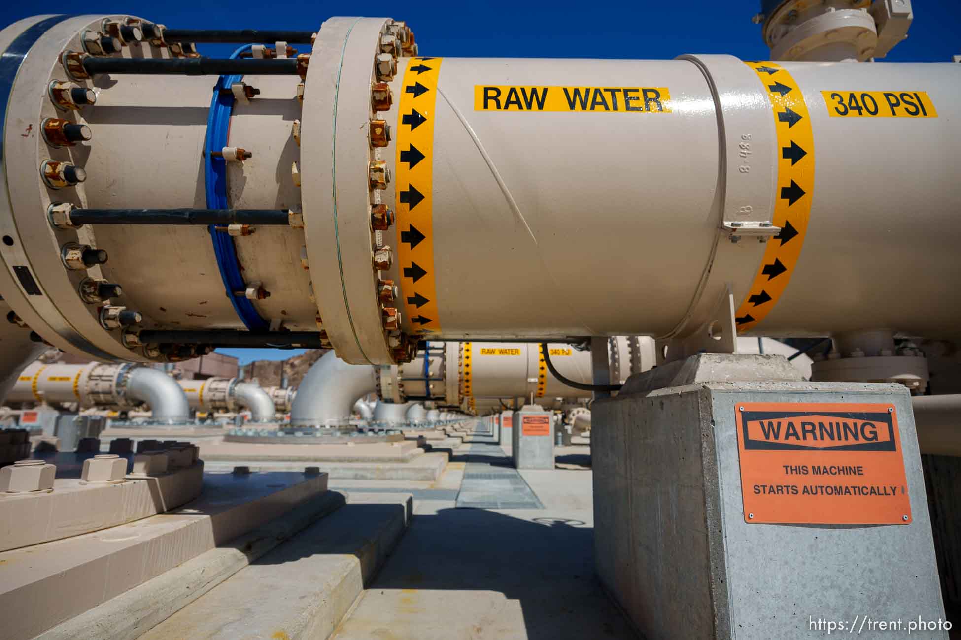 (Trent Nelson  |  The Salt Lake Tribune) Southern Nevada Water Authority's Intake No. 3, a massive pumping station at Lake Mead, Nevada, on Thursday, Sept. 29, 2022.