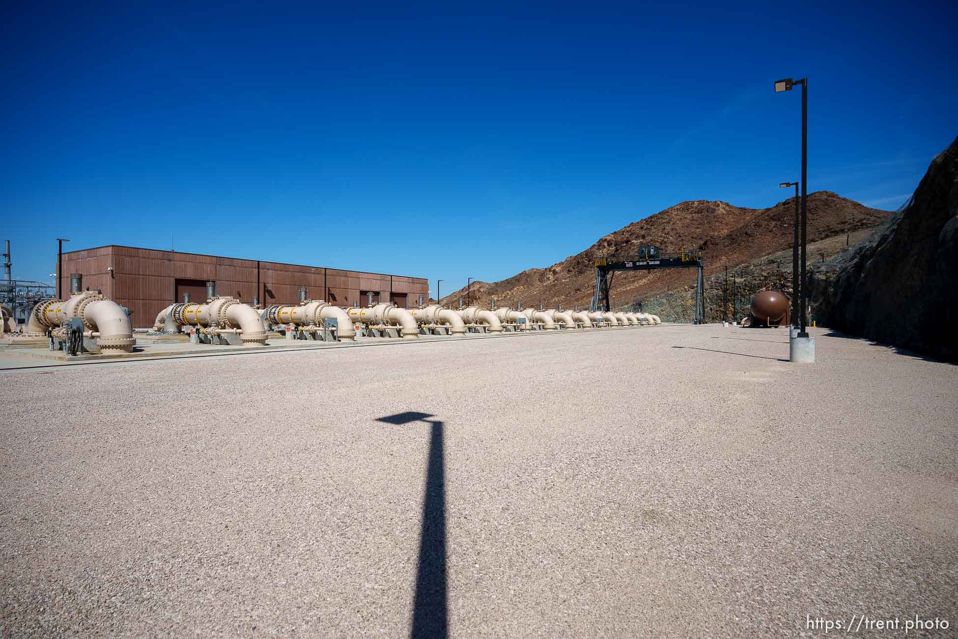 (Trent Nelson  |  The Salt Lake Tribune) Southern Nevada Water Authority's Intake No. 3, a massive pumping station at Lake Mead, Nevada, on Thursday, Sept. 29, 2022.