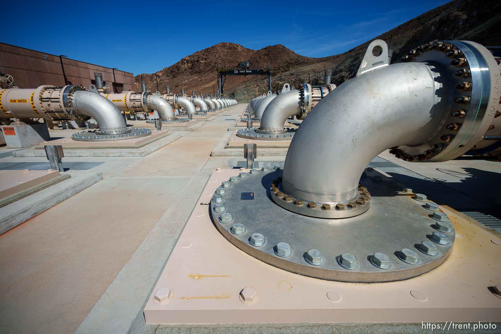 (Trent Nelson  |  The Salt Lake Tribune) Southern Nevada Water Authority's Intake No. 3, a massive pumping station at Lake Mead, Nevada, on Thursday, Sept. 29, 2022.