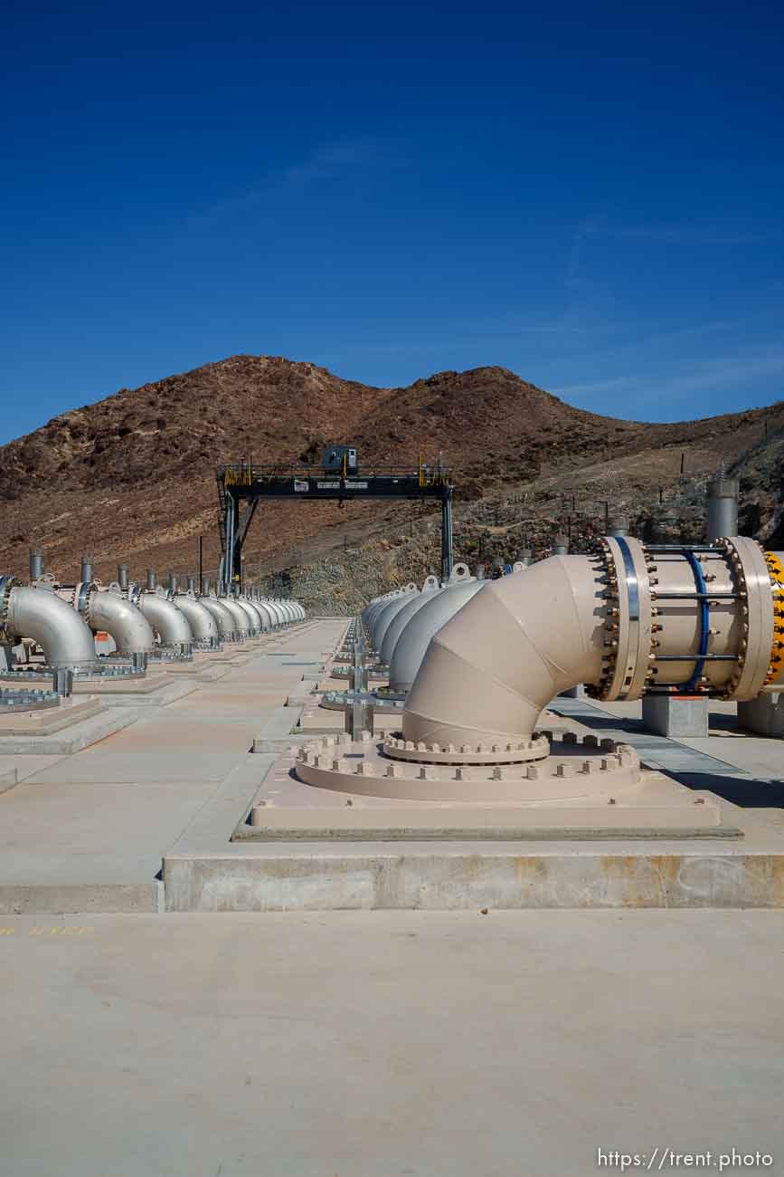 (Trent Nelson  |  The Salt Lake Tribune) Southern Nevada Water Authority's Intake No. 3, a massive pumping station at Lake Mead, Nevada, on Thursday, Sept. 29, 2022.