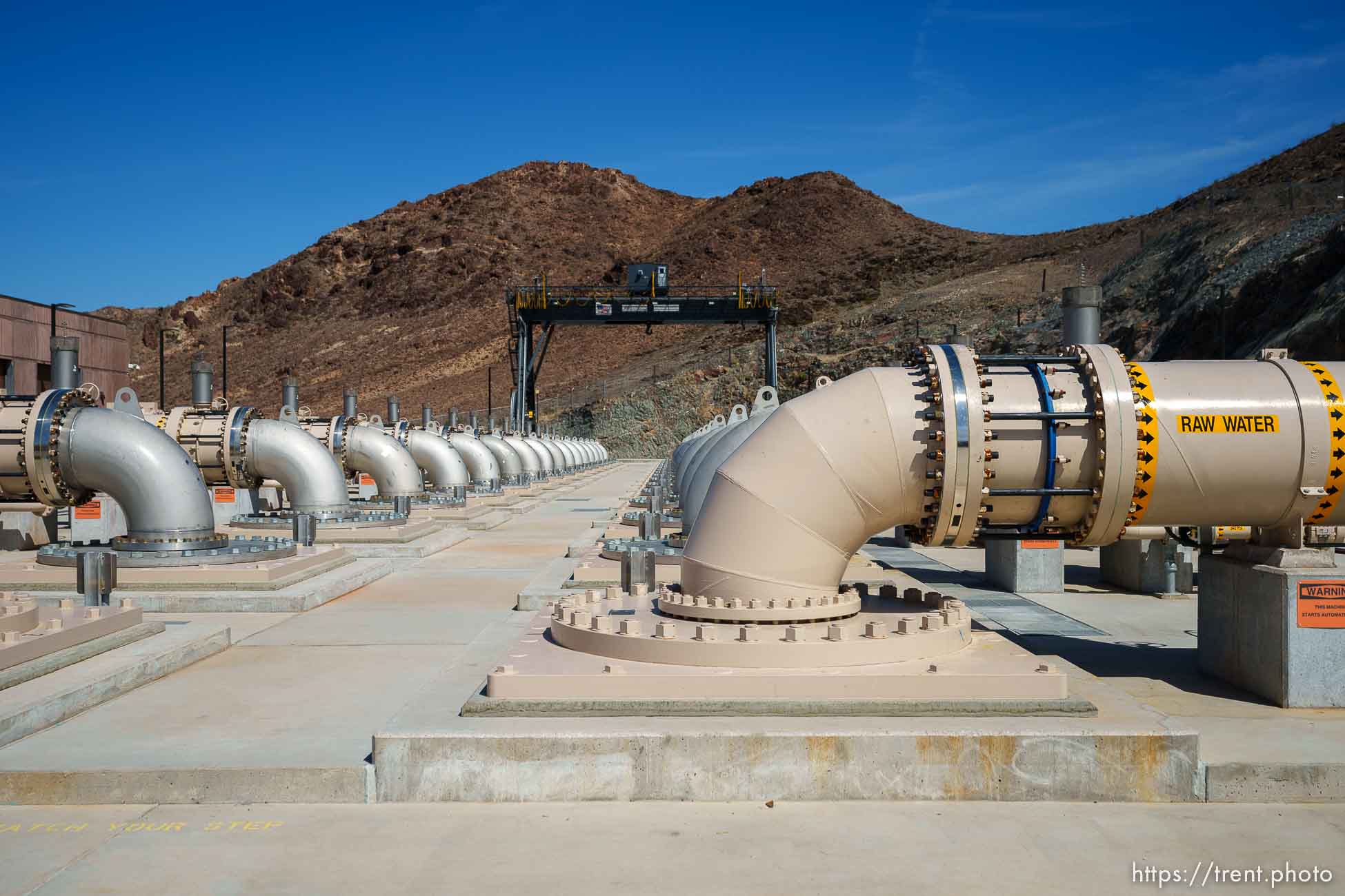 (Trent Nelson  |  The Salt Lake Tribune) Southern Nevada Water Authority's Intake No. 3, a massive pumping station at Lake Mead, Nevada, on Thursday, Sept. 29, 2022.