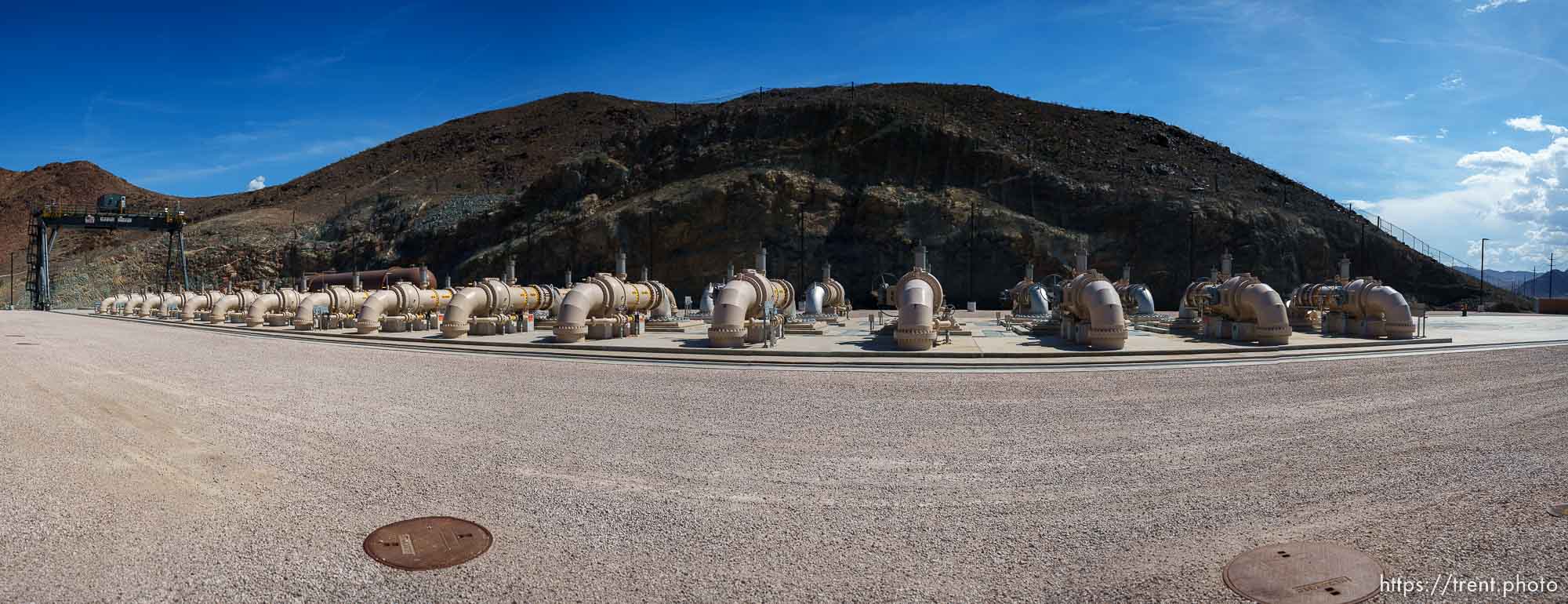 (Trent Nelson  |  The Salt Lake Tribune) Southern Nevada Water Authority's Intake No. 3, a massive pumping station at Lake Mead, Nevada, on Thursday, Sept. 29, 2022.