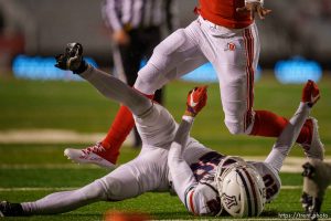 (Trent Nelson  |  The Salt Lake Tribune) 
as the University of Utah hosts Arizona, NCAA football in Salt Lake City on Saturday, Nov. 5, 2022.