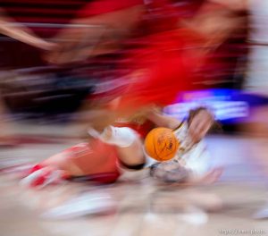 (Trent Nelson  |  The Salt Lake Tribune) 
as the University of Utah hosts Idaho, NCAA basketball in Salt Lake City on Monday, Nov. 7, 2022.