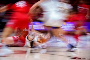 (Trent Nelson  |  The Salt Lake Tribune) 
as the University of Utah hosts Idaho, NCAA basketball in Salt Lake City on Monday, Nov. 7, 2022.