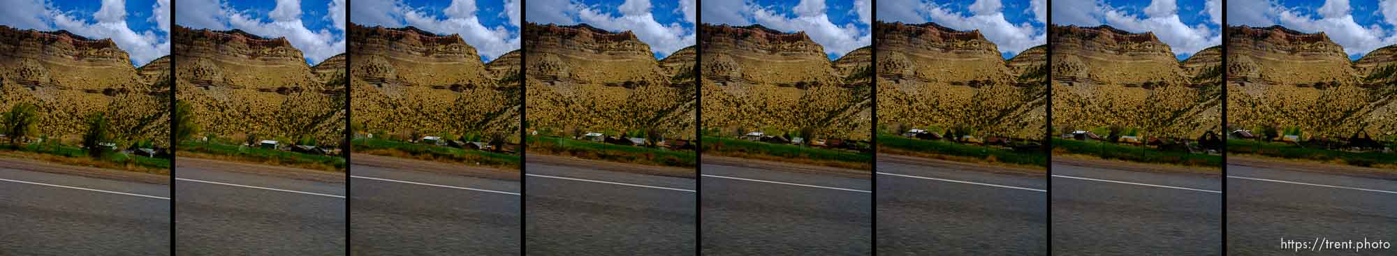 Driving from Provo to Blanding, Friday, May 9, 2014.