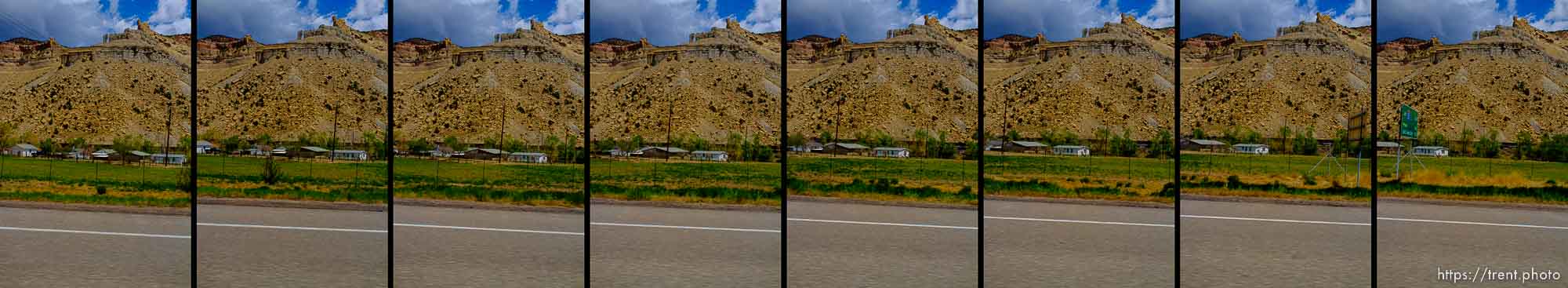 Driving from Provo to Blanding, Friday, May 9, 2014.