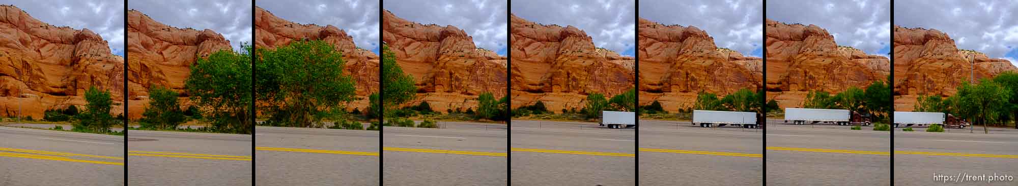 Driving from Provo to Blanding, Friday, May 9, 2014.