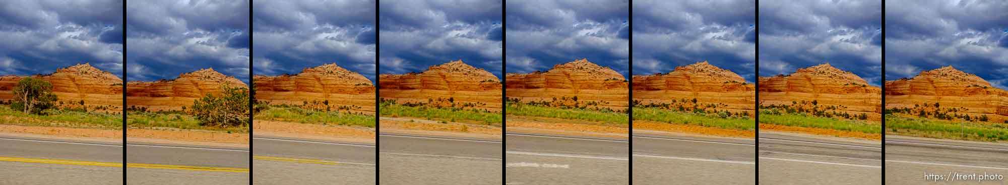 Driving from Provo to Blanding, Friday, May 9, 2014.