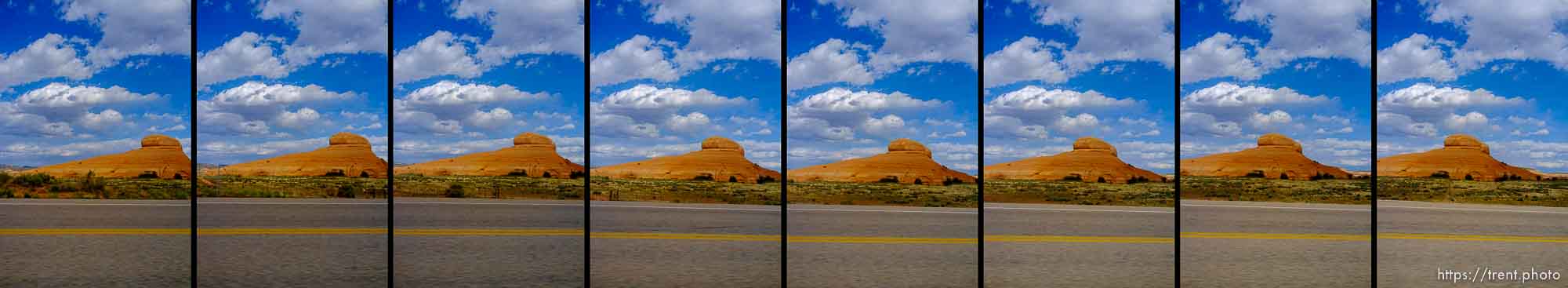 Driving from Provo to Blanding, Friday, May 9, 2014.