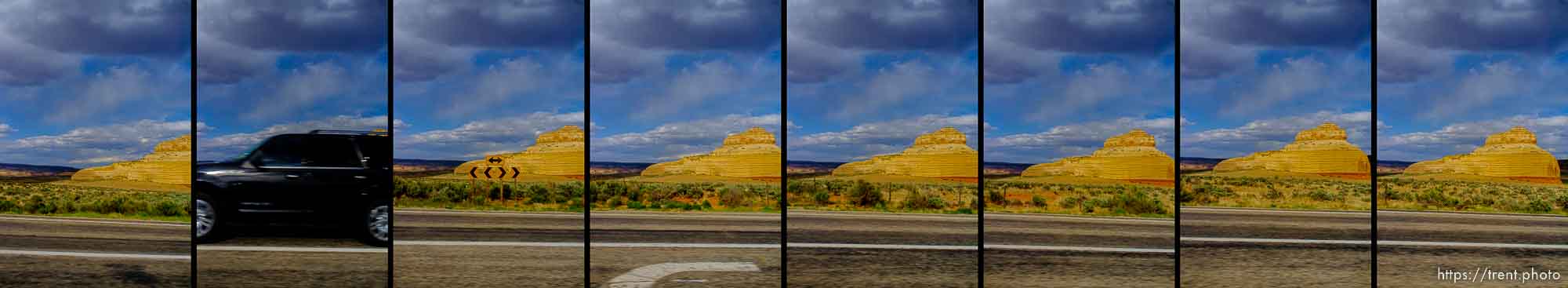 Driving from Provo to Blanding, Friday, May 9, 2014.