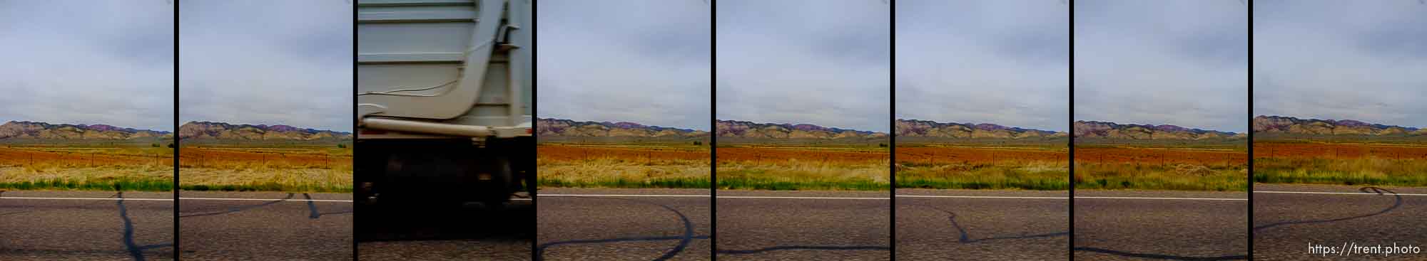 driving from  Richfield, Friday, May 16, 2014.