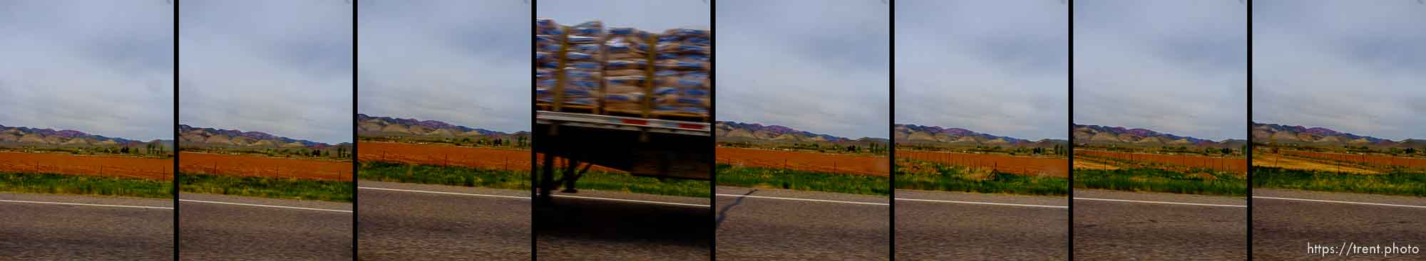 driving from  Richfield, Friday, May 16, 2014.